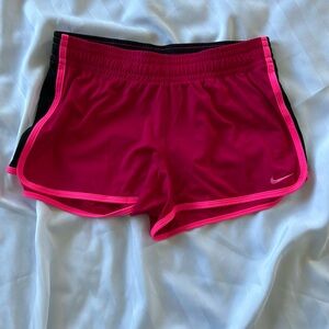 Nike Dri-Fit neon pink shorts